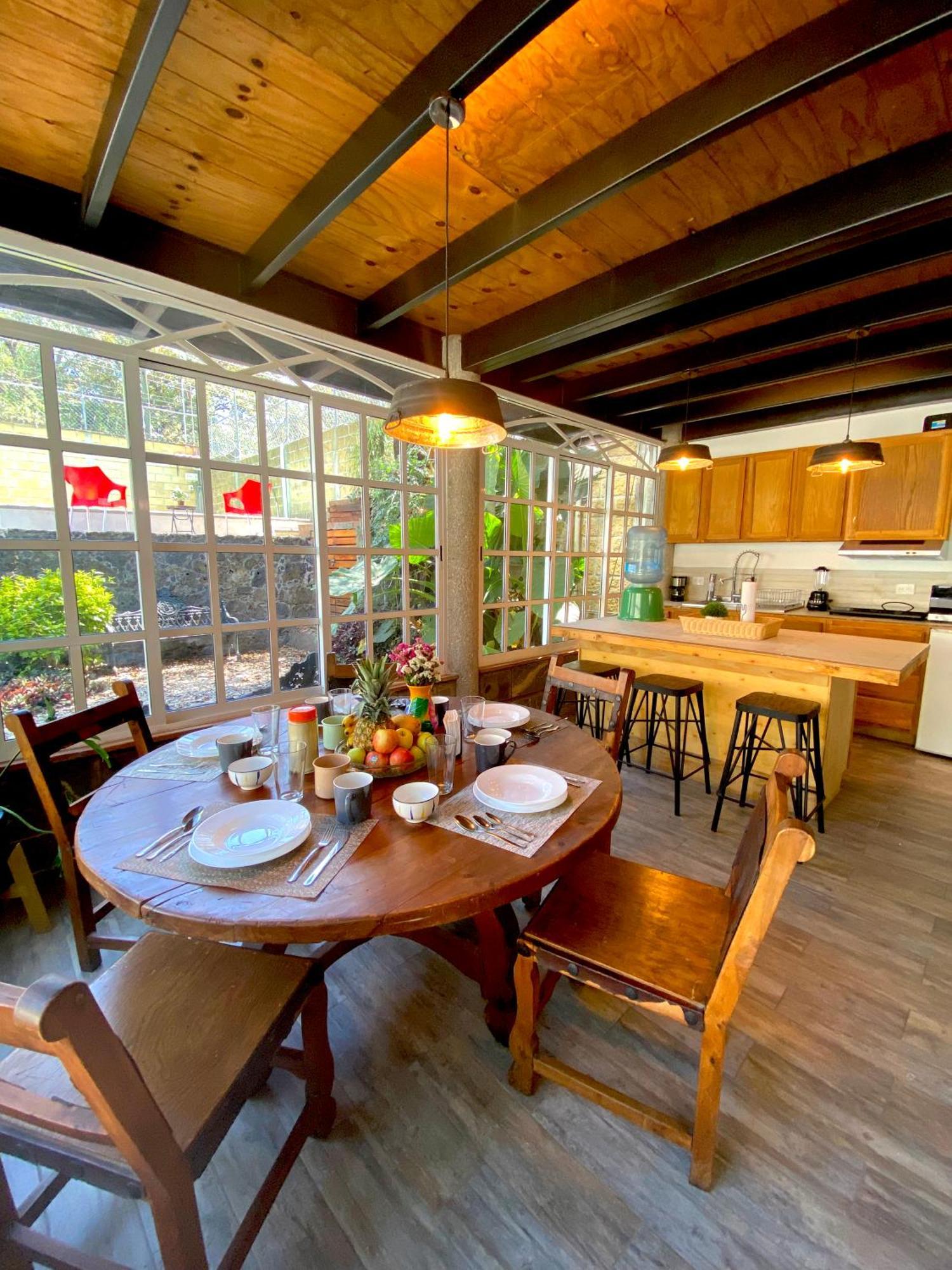Casa Encino Con Alberca Climatizada En Tepoztlan Tepoztlán Exterior foto